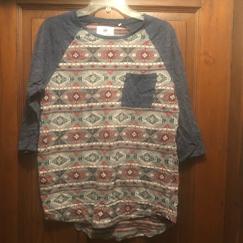 On the Byas men’s medium shirt